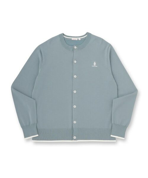 DRESSTERIOR / ドレステリア カーディガン・ボレロ | ウールレーヨン ラウンドネックカーディガン（ミントグリーン(021)）