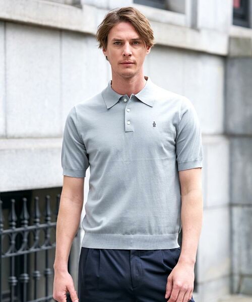 DRESSTERIOR / ドレステリア ニット・セーター | コットンシルク混 ニットポロシャツ | 詳細13