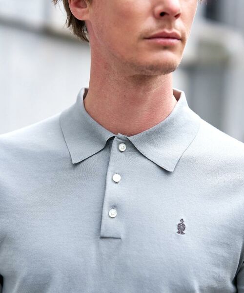 DRESSTERIOR / ドレステリア ニット・セーター | コットンシルク混 ニットポロシャツ | 詳細14