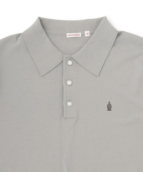 DRESSTERIOR / ドレステリア ニット・セーター | コットンシルク混 ニットポロシャツ | 詳細21