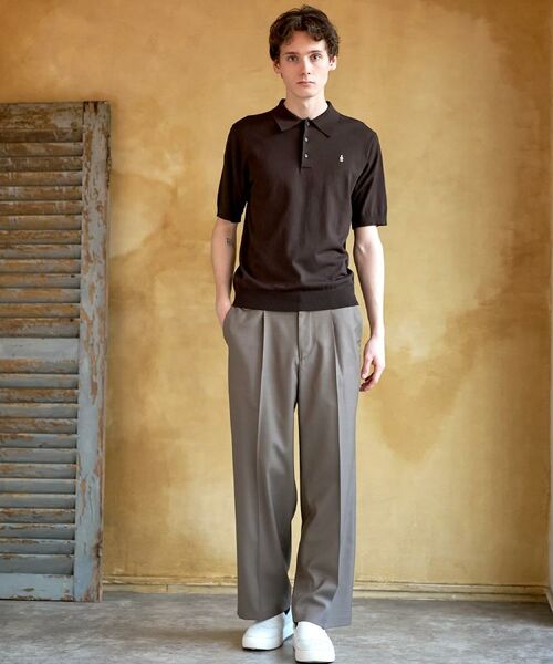 DRESSTERIOR / ドレステリア ニット・セーター | コットンシルク混 ニットポロシャツ | 詳細3