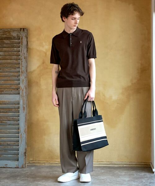 DRESSTERIOR / ドレステリア ニット・セーター | コットンシルク混 ニットポロシャツ | 詳細5