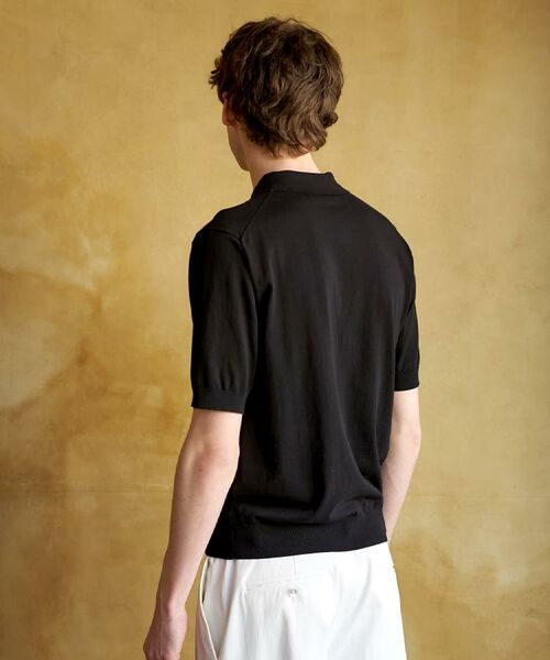 DRESSTERIOR / ドレステリア ニット・セーター | コットンシルク混 ニットポロシャツ | 詳細9