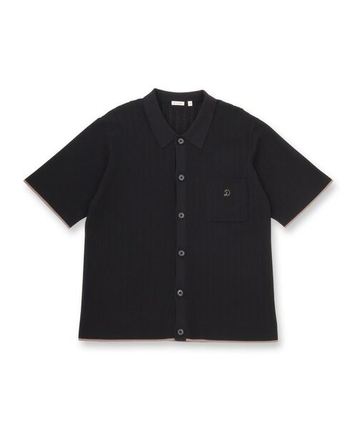 DRESSTERIOR / ドレステリア ニット・セーター | キューバニットシャツ（ブラック(019)）