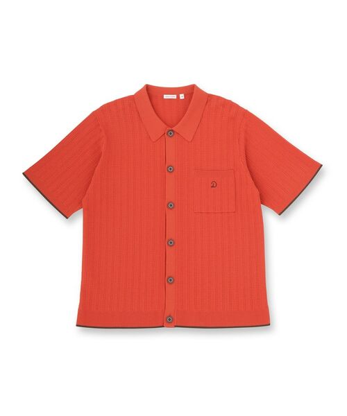 DRESSTERIOR / ドレステリア ニット・セーター | キューバニットシャツ（オレンジ(067)）