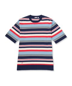 DRESSTERIOR / ドレステリア ニット・セーター | コットンシルク マルチボーダーニット