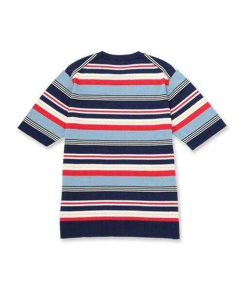 DRESSTERIOR / ドレステリア ニット・セーター | 【ウォッシャブル】コットンシルク マルチボーダーニット | 詳細17