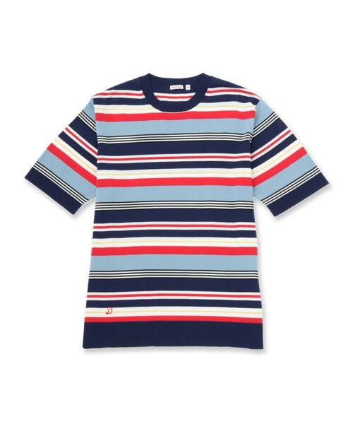 DRESSTERIOR / ドレステリア ニット・セーター | コットンシルク マルチボーダーニット | 詳細2