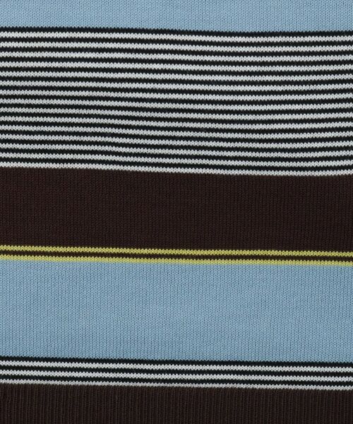 DRESSTERIOR / ドレステリア ニット・セーター | 【ウォッシャブル】コットンシルク マルチボーダーニット | 詳細22