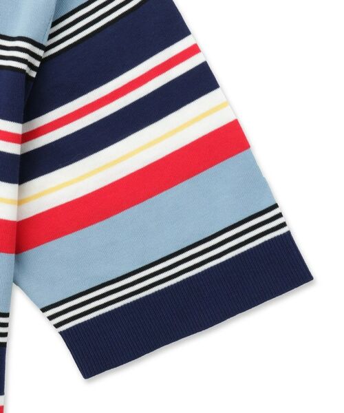 DRESSTERIOR / ドレステリア ニット・セーター | コットンシルク マルチボーダーニット | 詳細5