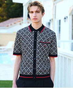 DRESSTERIOR / ドレステリア ニット・セーター | オーバーラップサークル ニットシャツ