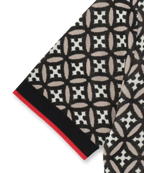 DRESSTERIOR / ドレステリア ニット・セーター | オーバーラップサークル ニットシャツ | 詳細6