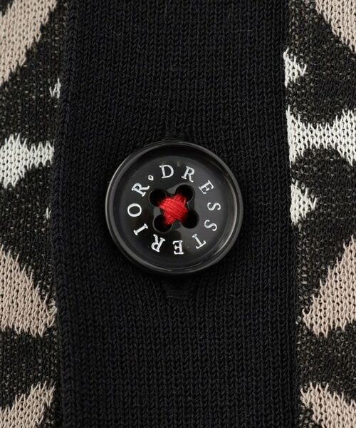 DRESSTERIOR / ドレステリア ニット・セーター | オーバーラップサークル ニットシャツ | 詳細9