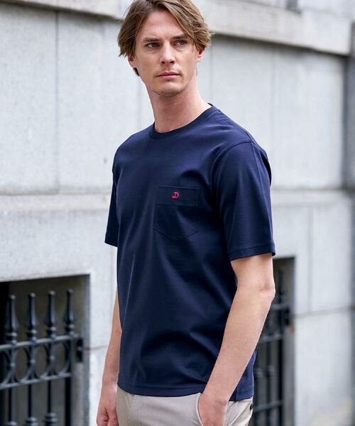 DRESSTERIOR / ドレステリア Tシャツ | 【接触冷感／抗菌防臭／消臭】ICE CLEAR COTTON ポケットTシャツ | 詳細25