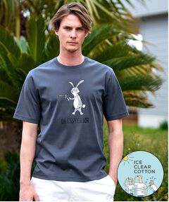 DRESSTERIOR / ドレステリア Tシャツ | 【接触冷感／抗菌防臭／消臭】ICE CLEAR COTTON ガンラビットTシャツ