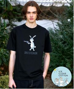 DRESSTERIOR / ドレステリア Tシャツ | 【接触冷感／抗菌防臭／消臭】ICE CLEAR COTTON ガンラビットTシャツ