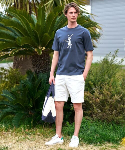 DRESSTERIOR / ドレステリア Tシャツ | 【接触冷感／抗菌防臭／消臭】ICE CLEAR COTTON ガンラビットTシャツ | 詳細14