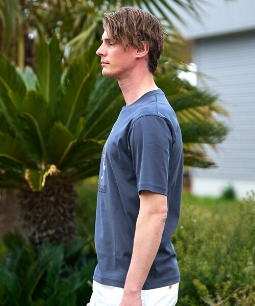 DRESSTERIOR / ドレステリア Tシャツ | 【接触冷感／抗菌防臭／消臭】ICE CLEAR COTTON ガンラビットTシャツ | 詳細15