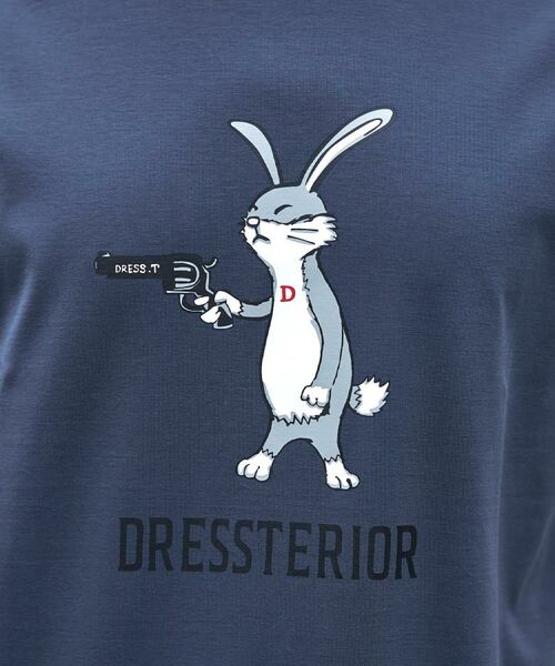DRESSTERIOR / ドレステリア Tシャツ | 【接触冷感／抗菌防臭／消臭】ICE CLEAR COTTON ガンラビットTシャツ | 詳細17