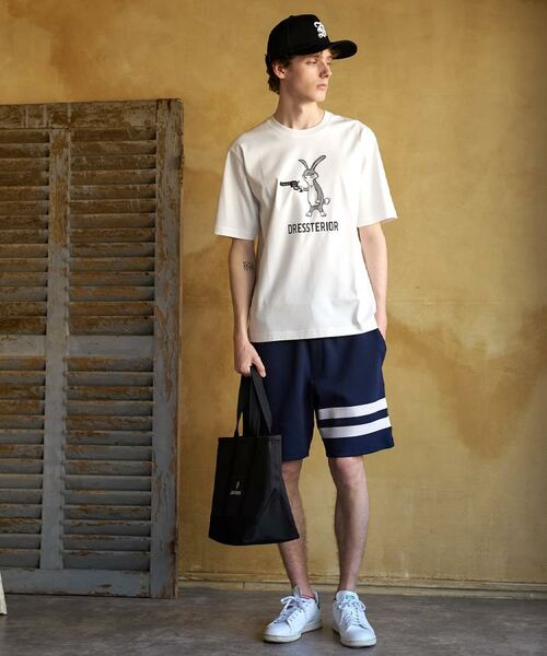 DRESSTERIOR / ドレステリア Tシャツ | 【接触冷感／抗菌防臭／消臭】ICE CLEAR COTTON ガンラビットTシャツ | 詳細18