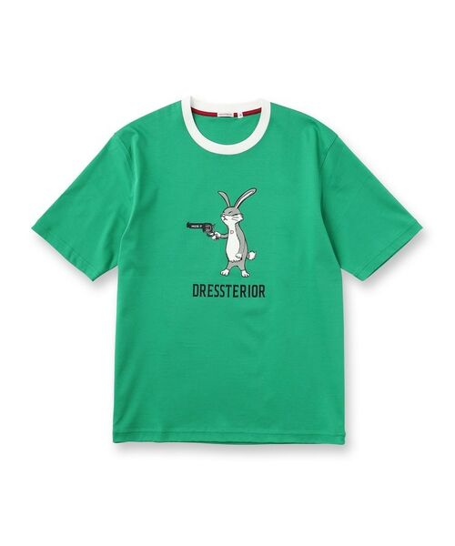 DRESSTERIOR / ドレステリア Tシャツ | 【接触冷感／抗菌防臭／消臭】ICE CLEAR COTTON ガンラビットTシャツ | 詳細27