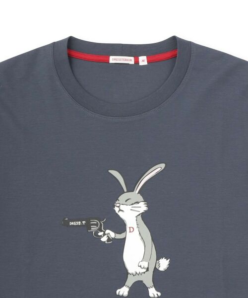 DRESSTERIOR / ドレステリア Tシャツ | 【接触冷感／抗菌防臭／消臭】ICE CLEAR COTTON ガンラビットTシャツ | 詳細30