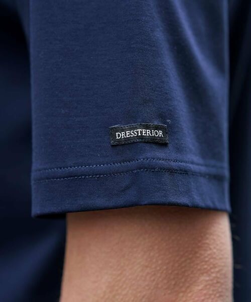 DRESSTERIOR / ドレステリア ポロシャツ | 【接触冷感/抗菌防臭/消臭/Safari5月号掲載】ICE CLEAR COTTON オーバーフィットポロシャツ | 詳細17