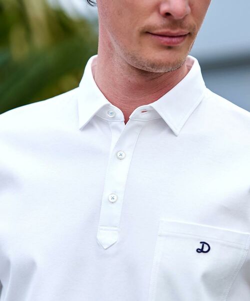 DRESSTERIOR / ドレステリア ポロシャツ | 【接触冷感/抗菌防臭/消臭/Safari5月号掲載】ICE CLEAR COTTON オーバーフィットポロシャツ | 詳細20
