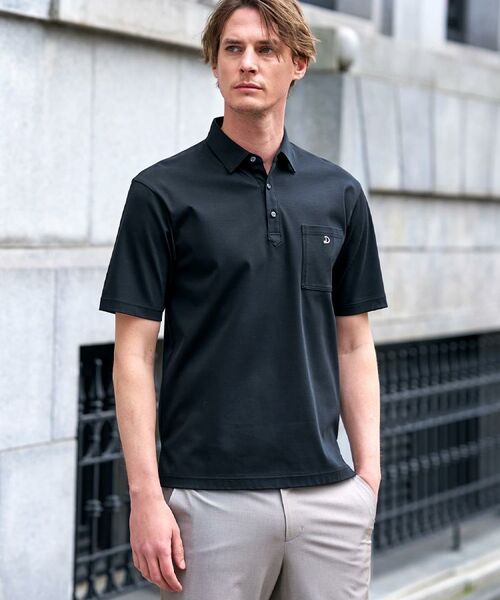 DRESSTERIOR / ドレステリア ポロシャツ | 【接触冷感/抗菌防臭/消臭/Safari5月号掲載】ICE CLEAR COTTON オーバーフィットポロシャツ | 詳細24