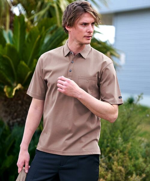 DRESSTERIOR / ドレステリア ポロシャツ | 【接触冷感/抗菌防臭/消臭/Safari5月号掲載】ICE CLEAR COTTON オーバーフィットポロシャツ | 詳細29