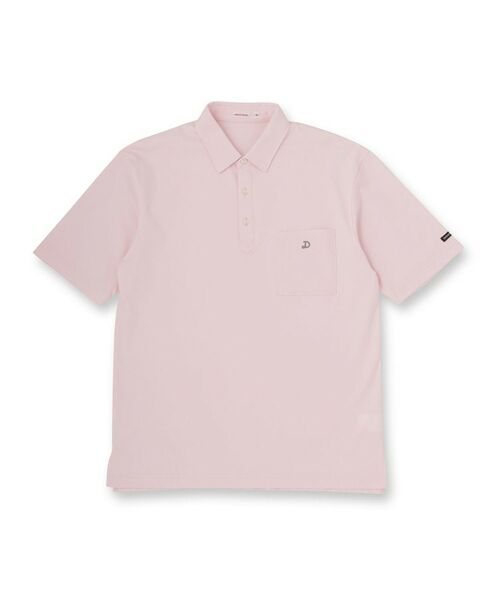 DRESSTERIOR / ドレステリア ポロシャツ | ICE CLEAR COTTON オーバーフィットポロシャツ（ライトピンク(070)）