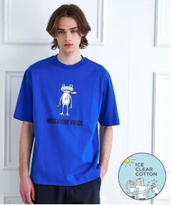 DRESSTERIOR / ドレステリア Tシャツ | 【接触冷感／抗菌防臭／消臭】ICE CLEAR COTTON フロッグオーバーフィットTシャツ