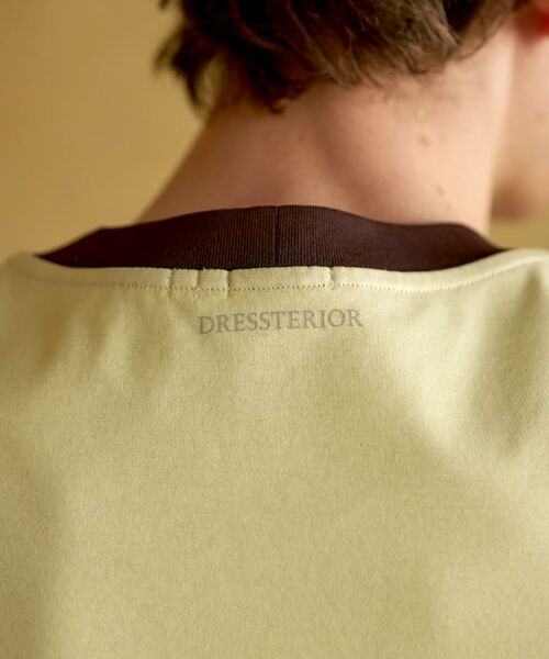 DRESSTERIOR / ドレステリア Tシャツ | 【接触冷感／抗菌防臭／消臭】ICE CLEAR COTTON フロッグオーバーフィットTシャツ | 詳細15