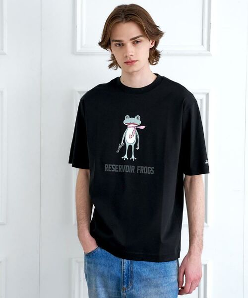 DRESSTERIOR / ドレステリア Tシャツ | 【接触冷感／抗菌防臭／消臭】ICE CLEAR COTTON フロッグオーバーフィットTシャツ | 詳細22