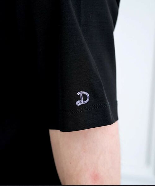 DRESSTERIOR / ドレステリア Tシャツ | 【接触冷感／抗菌防臭／消臭】ICE CLEAR COTTON モックネックTシャツ | 詳細22