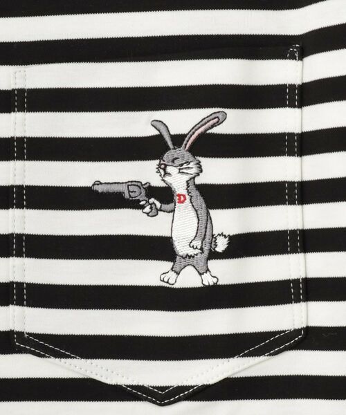 DRESSTERIOR / ドレステリア Tシャツ | 【接触冷感／抗菌防臭／消臭】ICE CLEAR COTTON ボーダーTシャツ | 詳細15