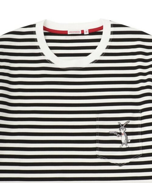 DRESSTERIOR / ドレステリア Tシャツ | 【接触冷感／抗菌防臭／消臭】ICE CLEAR COTTON ボーダーTシャツ | 詳細3