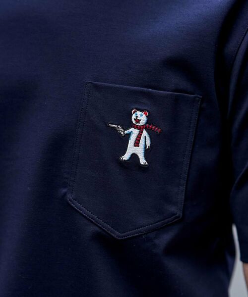 DRESSTERIOR / ドレステリア Tシャツ | 【接触冷感／UVカット／抗菌防臭／しわ防止】クールデオドラント ピストルベアーTシャツ | 詳細19