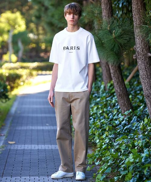 DRESSTERIOR / ドレステリア Tシャツ | 【接触冷感/UVカット/抗菌防臭/しわ防止】クールデオドラント ロゴTシャツ | 詳細1