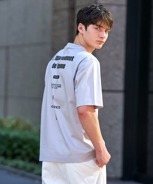 DRESSTERIOR / ドレステリア Tシャツ | 【接触冷感/UVカット/抗菌防臭/しわ防止】クールデオドラント ロゴTシャツ | 詳細19