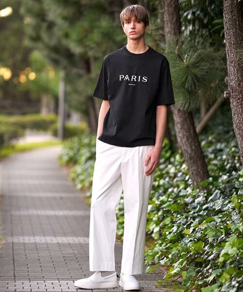 DRESSTERIOR / ドレステリア Tシャツ | 【接触冷感/UVカット/抗菌防臭/しわ防止】クールデオドラント ロゴTシャツ | 詳細3