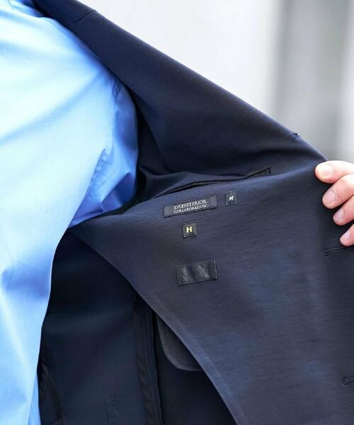 DRESSTERIOR / ドレステリア テーラードジャケット | 【干場義雅×MOVB×DRESSTERIOR】トリプルコラボ DUPLEX COTTON コンフォートジャケット | 詳細13