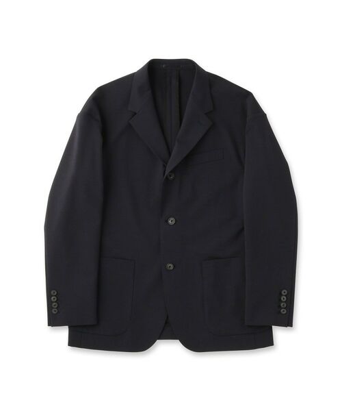 DRESSTERIOR / ドレステリア テーラードジャケット | 【干場義雅×MOVB×DRESSTERIOR】トリプルコラボ DUPLEX COTTON コンフォートジャケット（ネイビー(094)）