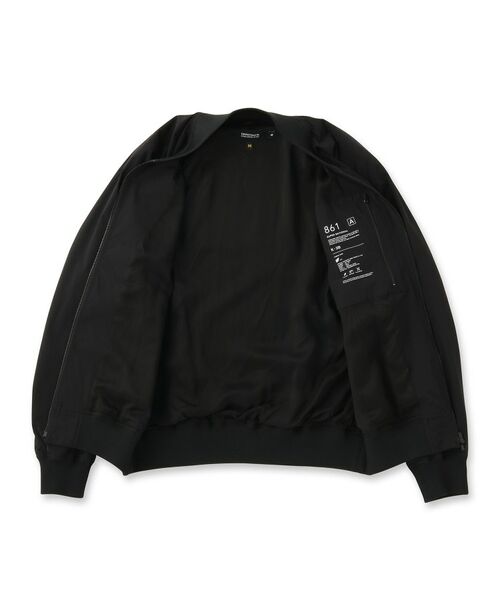 DRESSTERIOR / ドレステリア レザーブルゾン・ジャケット | 【干場義雅×K－3B×DRESSTERIOR】ブラックMA－1 | 詳細20