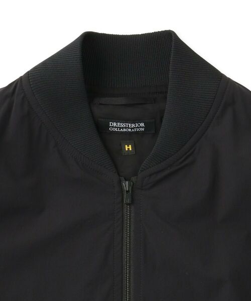 DRESSTERIOR / ドレステリア レザーブルゾン・ジャケット | 【干場義雅×K－3B×DRESSTERIOR】ブラックMA－1 | 詳細3