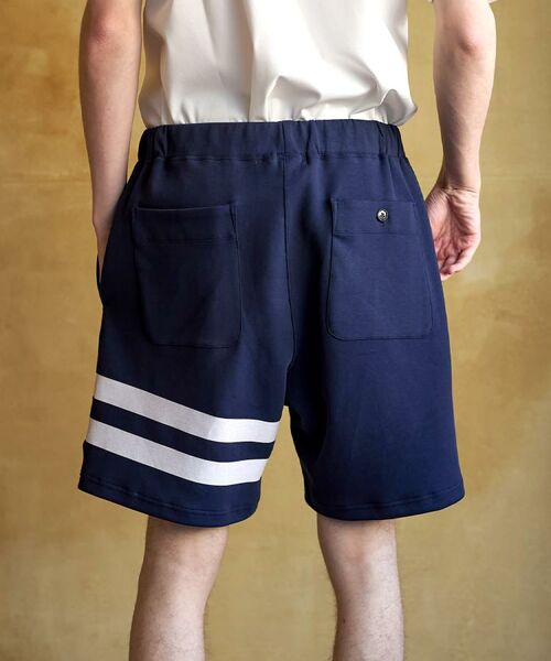 DRESSTERIOR / ドレステリア ショート・ハーフ・半端丈パンツ | 【セットアップ可/ウォッシャブル】2ラインイージー ハーフパンツ | 詳細15