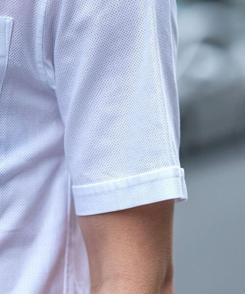 DRESSTERIOR / ドレステリア シャツ・ブラウス | メッシュエアー ハーフスリーブシャツ | 詳細13
