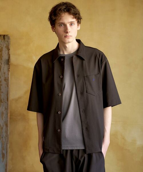 DRESSTERIOR / ドレステリア シャツ・ブラウス | AIRTOOL ハーフスリーブシャツ(ブラウン(043))