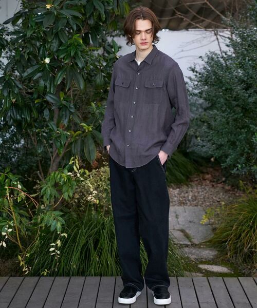 DRESSTERIOR / ドレステリア シャツ・ブラウス | ガーメンドダイ ピュアリネンシャツ | 詳細11