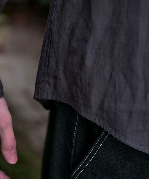 DRESSTERIOR / ドレステリア シャツ・ブラウス | ガーメンドダイ ピュアリネンシャツ | 詳細18